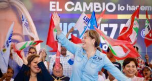 La candidatura de Lucía Meza por el PAN, PRI, PRD fue anunciada incluso antes de su renuncia a Morena.