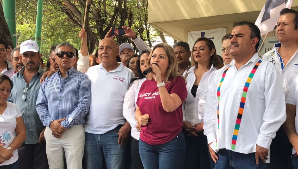 Acusaciones de Confusión y Difamación: Por Uso de Colores de Morena y Campañas de Desprestigio por parte de Lucia Meza