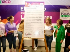 Violencia doméstica en medio de una campaña de empoderamiento femenino.