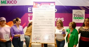 Violencia doméstica en medio de una campaña de empoderamiento femenino.